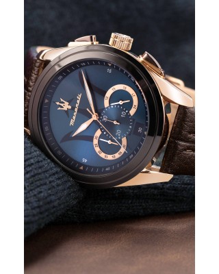MASERATI TRAGUARDO R8871612024 Ανδρικό Ρολόι Quartz Χρονογράφος Ακριβείας