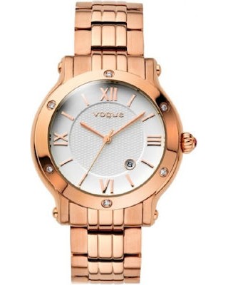 Vogue Grace Crystal σε ροζ επιχρύσωση