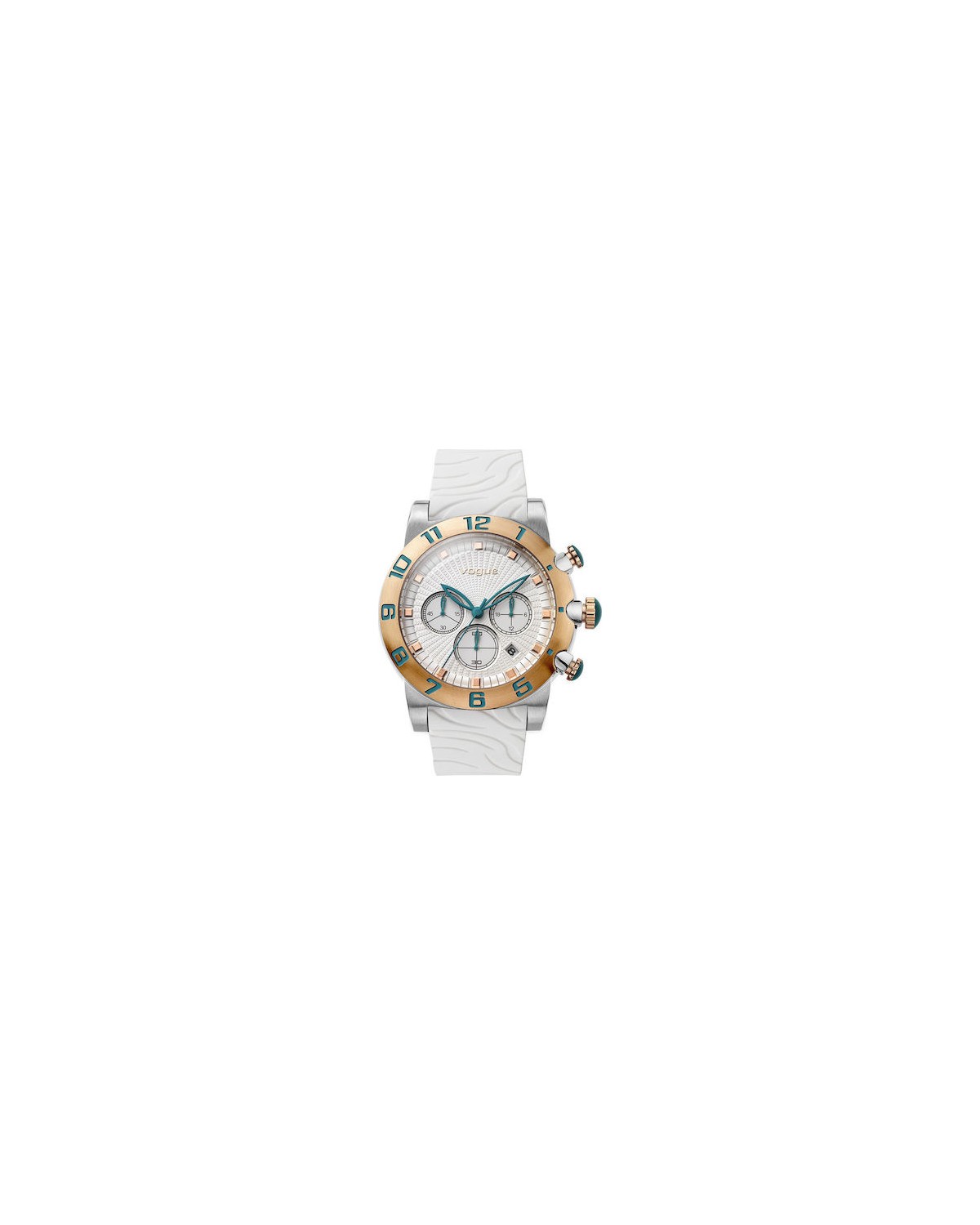 Vogue watch Allure Chrono White Rubber Strap