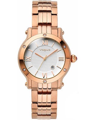 Vogue Mini Grace σε ροζ επιχρύσωση με swarovski πέτρες