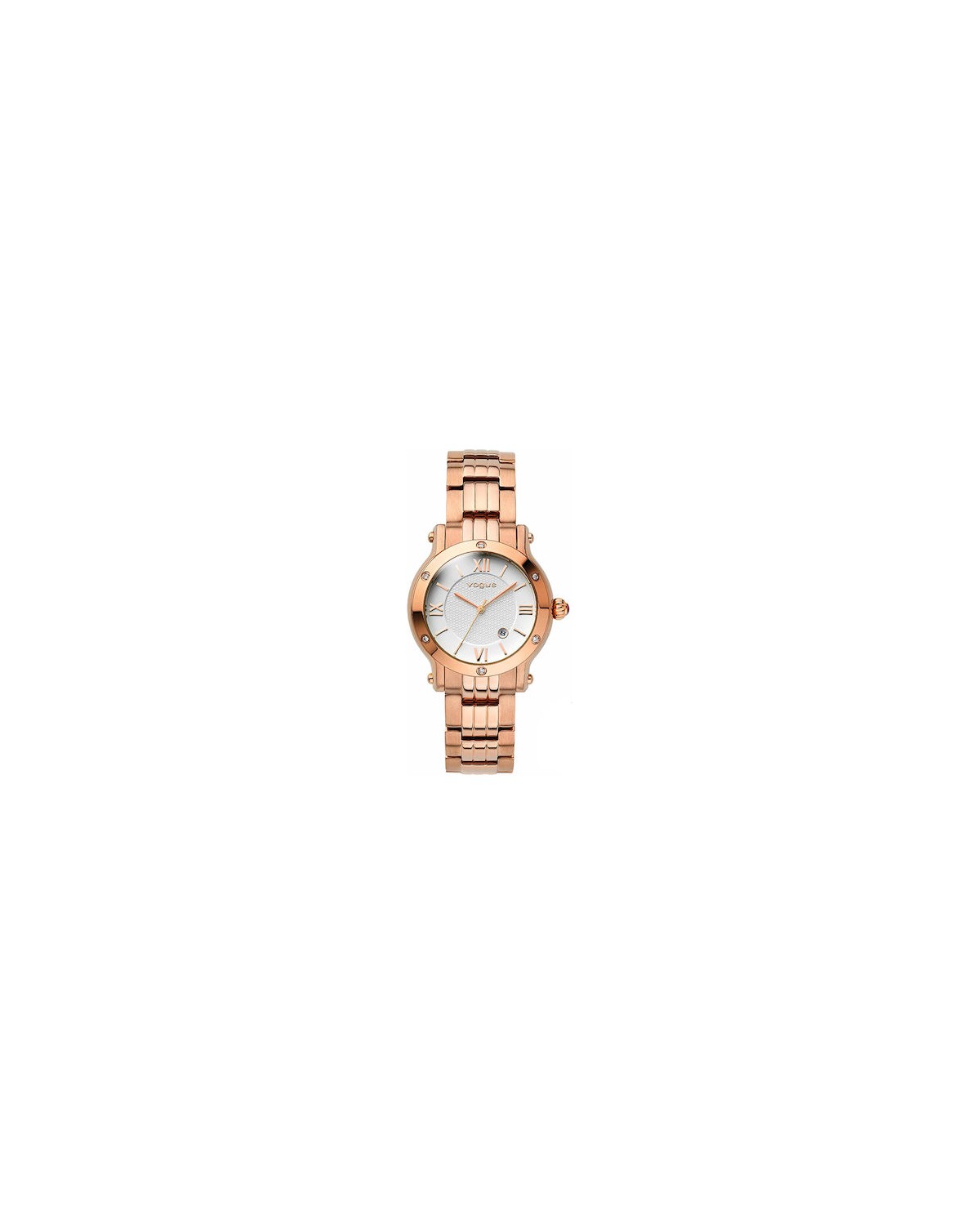 Vogue Mini Grace σε ροζ επιχρύσωση με swarovski πέτρες